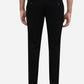 Black Solid Neo Fit Casual Trouser | Greenfibre