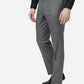 Grey Solid Classic Fit Formal Trouser | Greenfibre