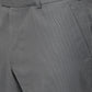 Grey Solid Classic Fit Formal Trouser | Greenfibre