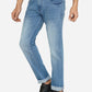 Blue Washed Straight Fit Jeans | Greenfibre