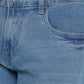 Blue Washed Straight Fit Jeans | Greenfibre