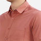 Canyon Clay Solid Slim Fit Semi Casual Shirt | Greenfibre