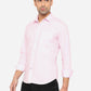 Cradle Pink Solid Slim Fit Semi Casual Shirt | Greenfibre