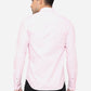 Cradle Pink Solid Slim Fit Semi Casual Shirt | Greenfibre