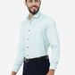 Firozi Printed Slim Fit Formal Shirt | Greenfibre