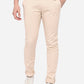 Fawn Solid Super Slim Fit Casual Trouser | Greenfibre