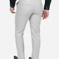 Light Grey Solid Classic Fit Formal Trouser | Greenfibre