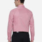 Pink & Blue Printed Regular Fit Formal Shirt | Greenfibre