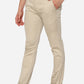 Grey Solid Super Slim Fit Casual Trouser | Greenfibre