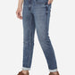 Ink Blue Washed Narrow Fit Jeans | Greenfibre