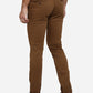 Brown Solid Super Slim Fit Casual Trouser | Greenfibre