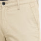 Khaki Solid Slim Fit Casual Trouser | Greenfibre