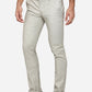 Light Grey Solid Super Slim Fit Casual Trouser | Greenfibre