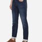 Midnight Blue Washed Narrow Fit Jeans | Greenfibre