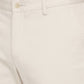 Cream Solid Slim Fit Casual Trouser | Greenfibre