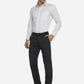 White Solid Slim Fit Formal Shirt | Greenfibre