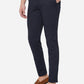 Navy Blue Solid Neo Fit Casual Trouser | Greenfibre