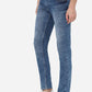 Light Blue Washed Narrow Fit Jeans | Greenfibre