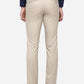 Beige Solid Slim Fit Formal Trouser | Greenfibre