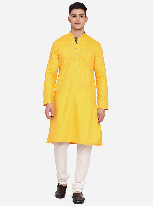 Yellow Kurta | Greenfibre