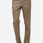 Light Khaki Solid Classic Fit Formal Trouser | Greenfibre