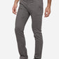 Grey Solid Super Slim Fit Casual Trouser | Greenfibre