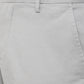 Light Grey Solid Super Slim Fit Casual Trouser | Greenfibre