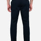 Navy Blue Solid Slim Fit Casual Trouser | Greenfibre