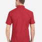 Tango Red Solid Slim Fit Semi Casual Shirt | Greenfibre