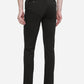 Black Solid Slim Fit Casual Trouser | Greenfibre