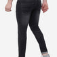 Dark Grey Solid Urban Fit Jeans | Greenfibre