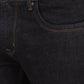 Dark Indigo Blue Solid Narrow Fit Jeans | Greenfibre