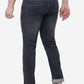 Grey Solid Straight Fit Jeans | Greenfibre