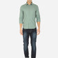 Berry Green Solid Slim Fit Semi Casual Shirt | Greenfibre