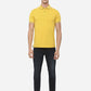 Chrome Yellow Solid Slim Fit Polo T-Shirt | Greenfibre