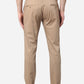 Khaki Solid Super Slim Fit Casual Trouser | Greenfibre