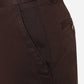 Coffee Brown Solid Super Slim Fit Casual Trouser | Greenfibre