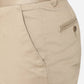 Cream Solid Super Slim Fit Casual Trouser | Greenfibre