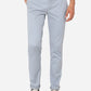 Light Blue Solid Super Slim Fit Casual Trouser | Greenfibre