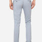 Light Blue Solid Super Slim Fit Casual Trouser | Greenfibre