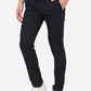 Navy Blue Washed Slim Fit Casual Trouser | Greenfibre