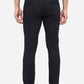 Navy Blue Washed Slim Fit Casual Trouser | Greenfibre