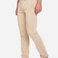 Light Khaki Solid Super Slim Fit Casual Trouser | Greenfibre