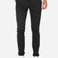 Black Printed Super Slim Fit Casual Trouser | Greenfibre