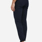 Navy Blue Solid Neo Fit Casual Trouser | Greenfibre