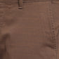 Brown Solid Neo Fit Casual Trouser | Greenfibre