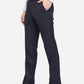 Navy Blue Solid Slim Fit Formal Trouser | Greenfibre