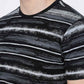 Black Printed Slim Fit T-Shirt | Greenfibre