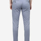 Light Grey Solid Neo Fit Casual Trouser | Greenfibre