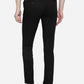 Black Solid Super Slim Fit Casual Trouser | Greenfibre